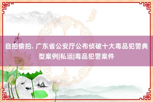 自拍偷拍. 广东省公安厅公布侦破十大毒品犯警典型案例|私运|毒品犯警案件